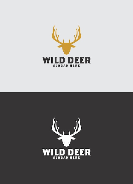 Création De Logo De Cerf