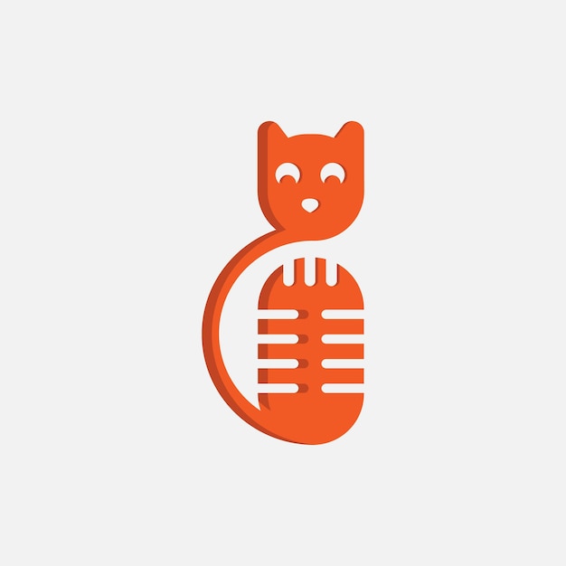 Création de logo de chat