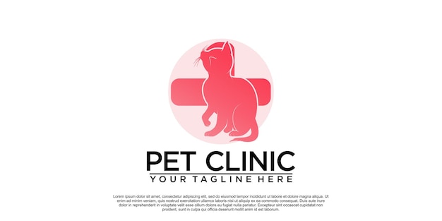 Création De Logo De Clinique Pour Animaux De Compagnie Avec Un Style Unique Créatif Vecteur Premium Partie 2