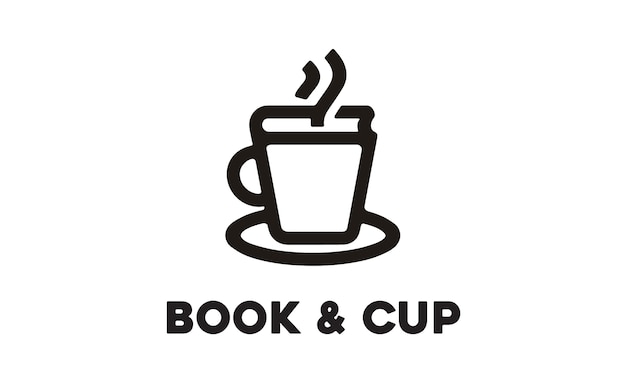 Création De Logo De Coupe Et De Livre