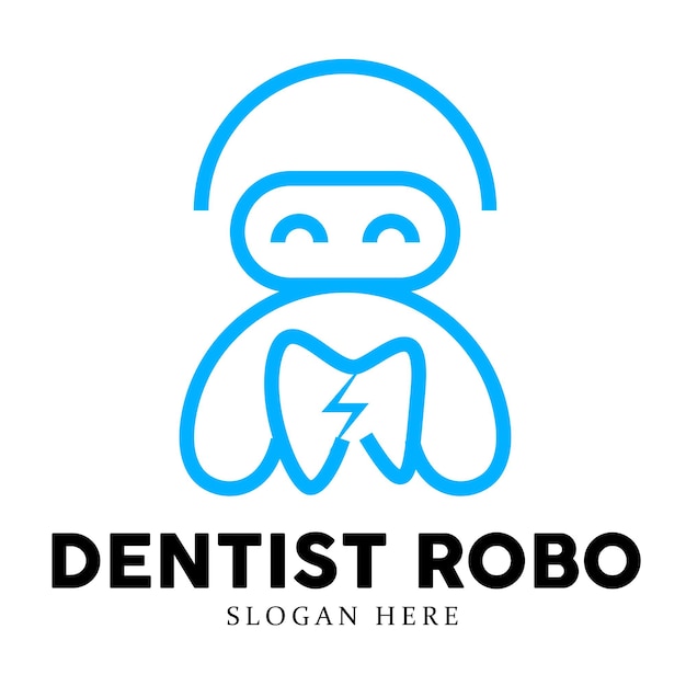Création de logo dentiste Robo dans adobe illustrator