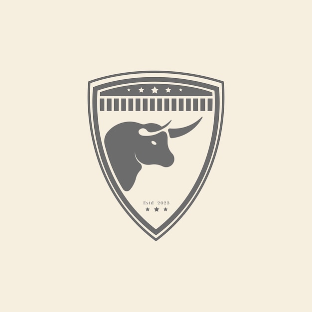 Création de logo d'équipe de football Gobull, design moderne