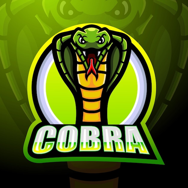 Création De Logo Esport Mascotte Cobra