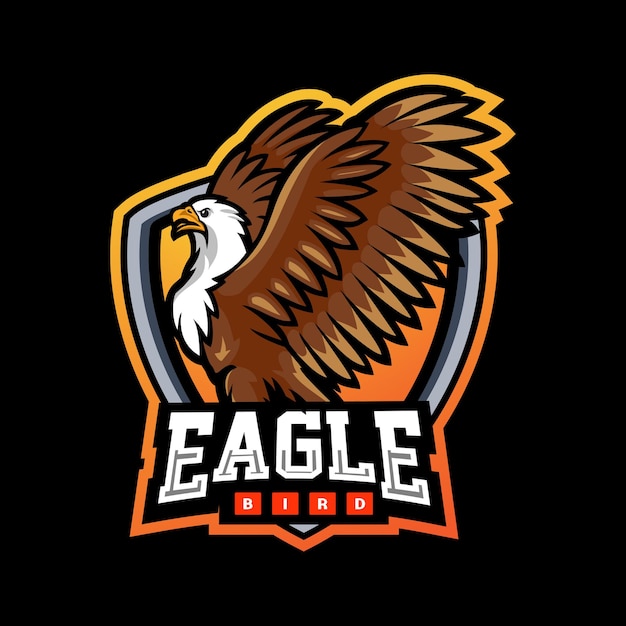 Création De Logo Esport Mascotte Oiseau Aigle