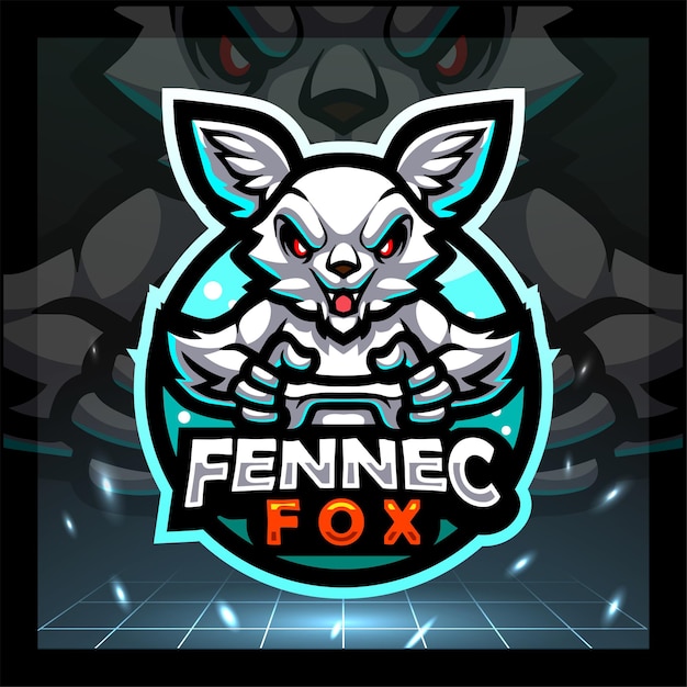 Création De Logo Esport Mascotte Renard Fennec