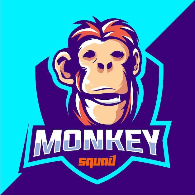 Création De Logo Esport Monkey Squad