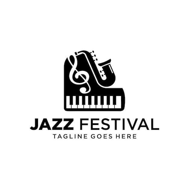Création De Logo De Festival De Jazz