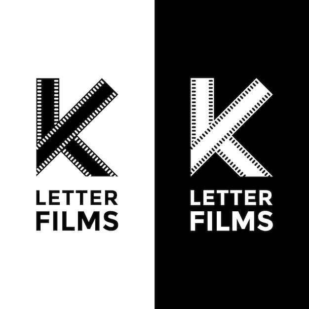 Création De Logo De Film Abstrait Lettre K