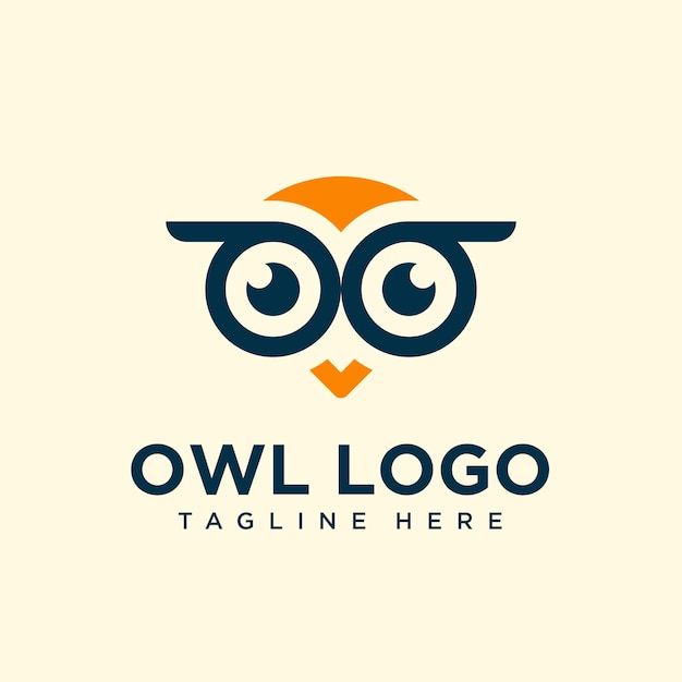 Création de logo de hibou moderne pour entreprise ou communauté