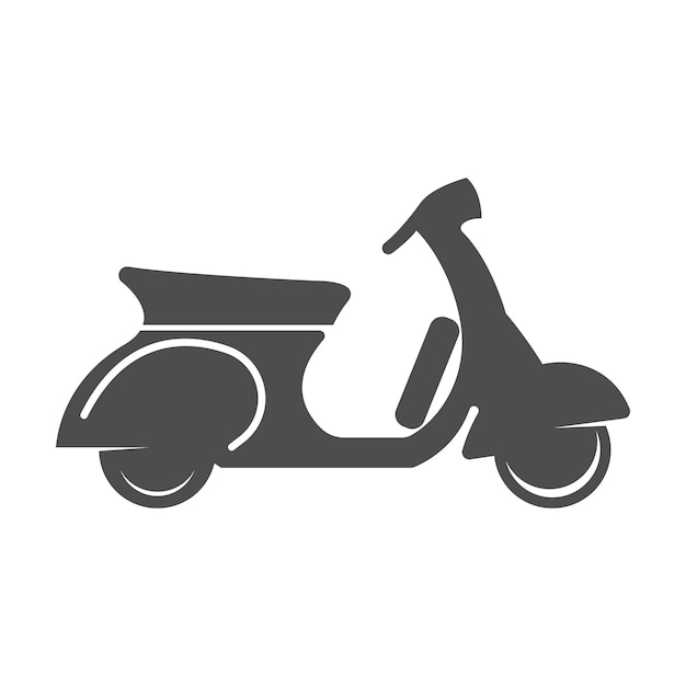 Création De Logo Icône Scooter