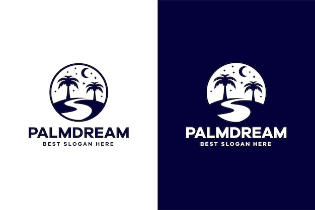 Création De Logo Sur L'île De Palm