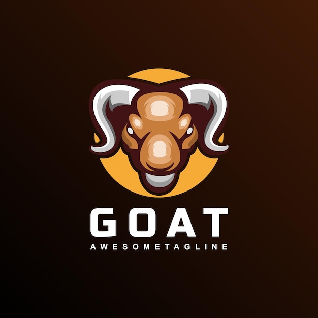 Création De Logo Illustration Chèvre