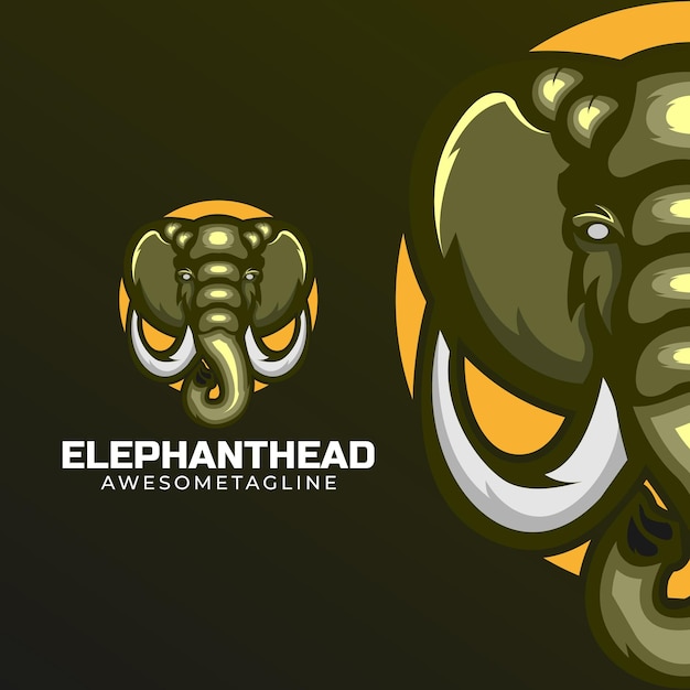 Création De Logo Illustration éléphant