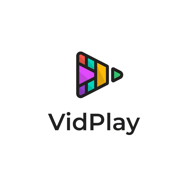 Création De Logo De Lecteur Vidéo