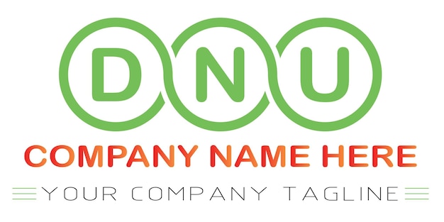 Création De Logo De Lettre Dnu