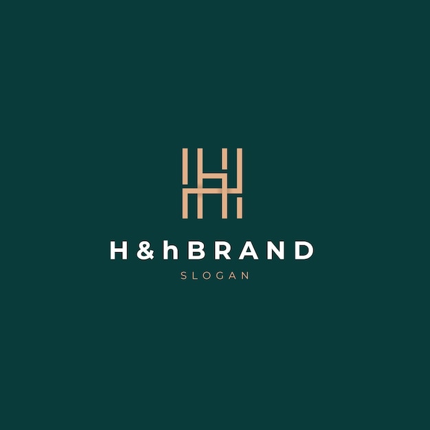 Création de logo lettre H et h