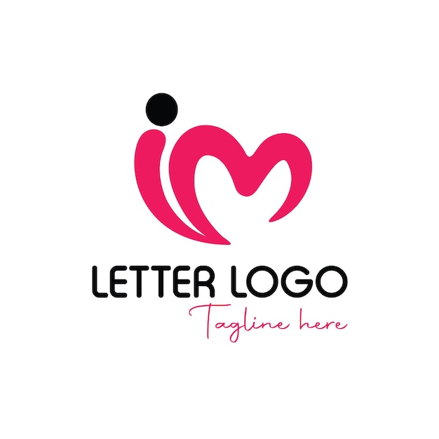 Création De Logo Lettre I, M