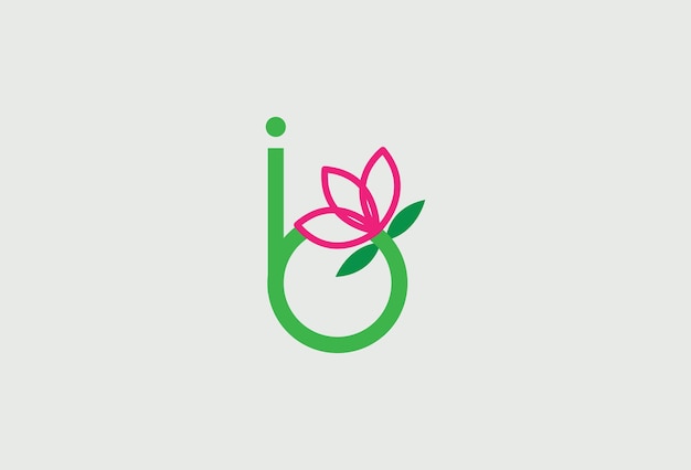 Création De Logo Lettre Ib Et Lotus
