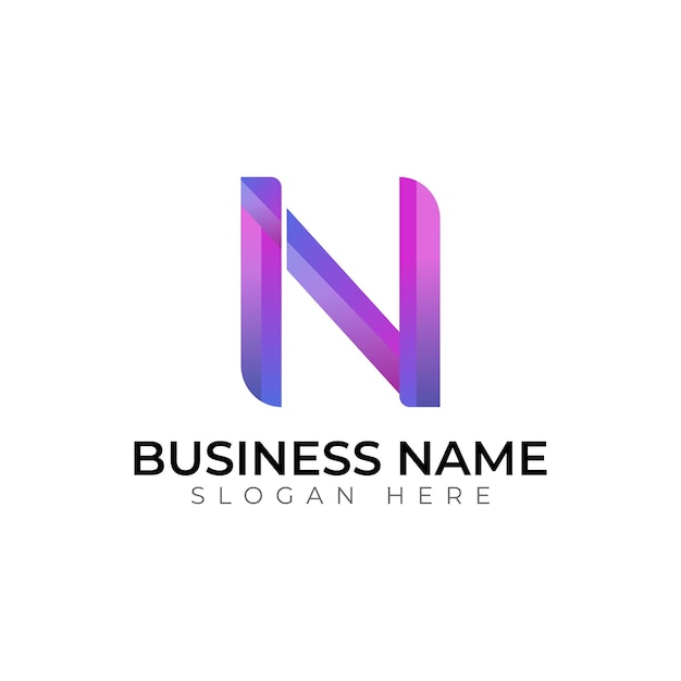 création de logo lettre n