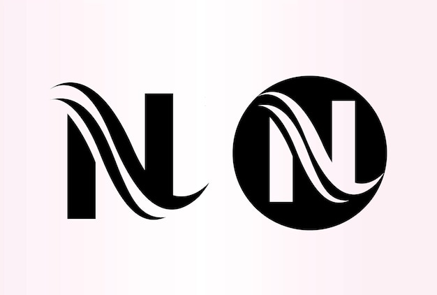 Vecteur création de logo de lettre n