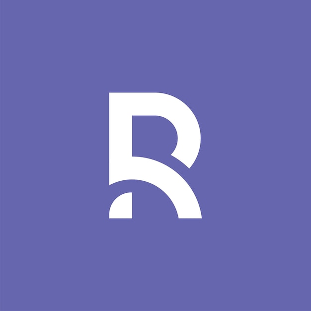 Création de logo lettre R Modèle de logo Symbole vectoriel du logo R créatif