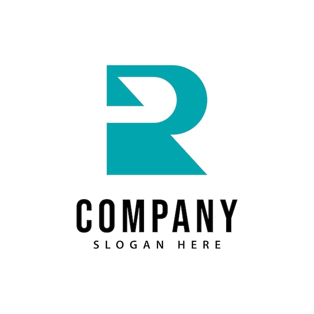 Création de logo lettre R Modèle de logo Symbole vectoriel du logo R créatif