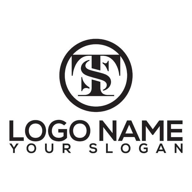 Vecteur création de logo de lettre