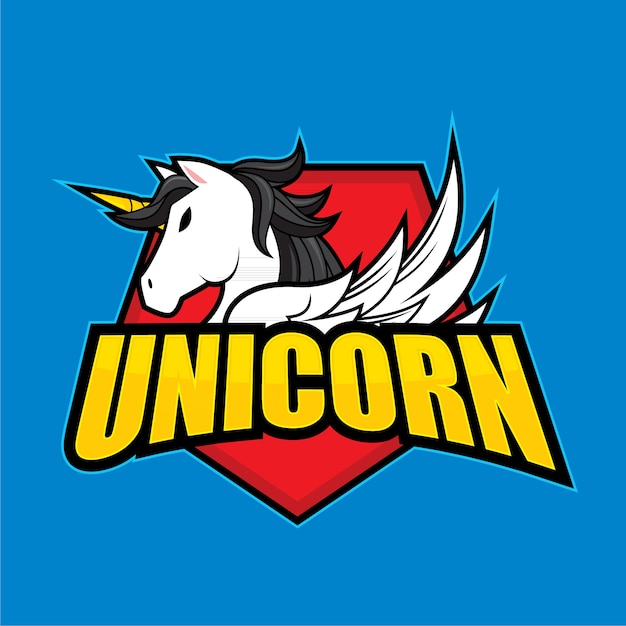 Création De Logo De Licorne Ailée