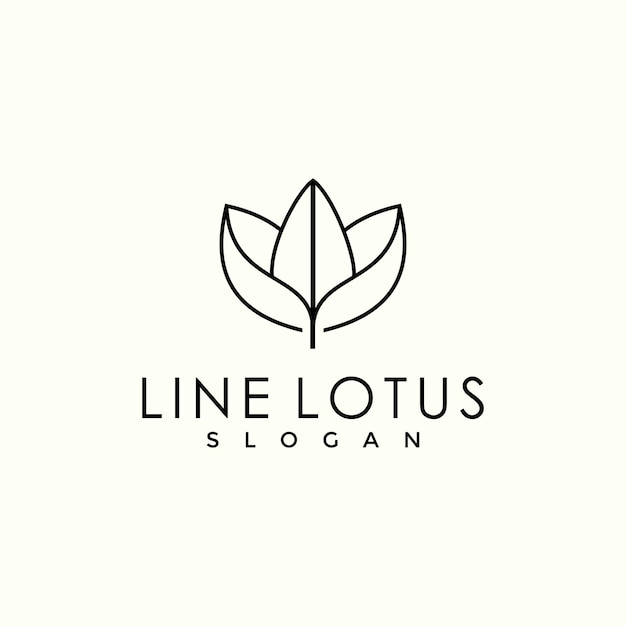 Création De Logo Lotus Pour La Mode Et La Création De Logo De Boutique