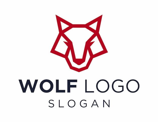 Création de logo de loup