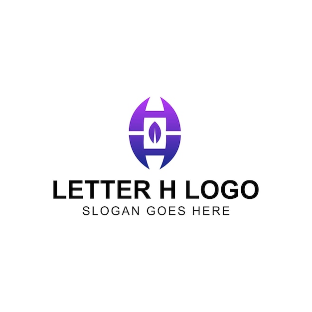 Création de logo de marque lettre H