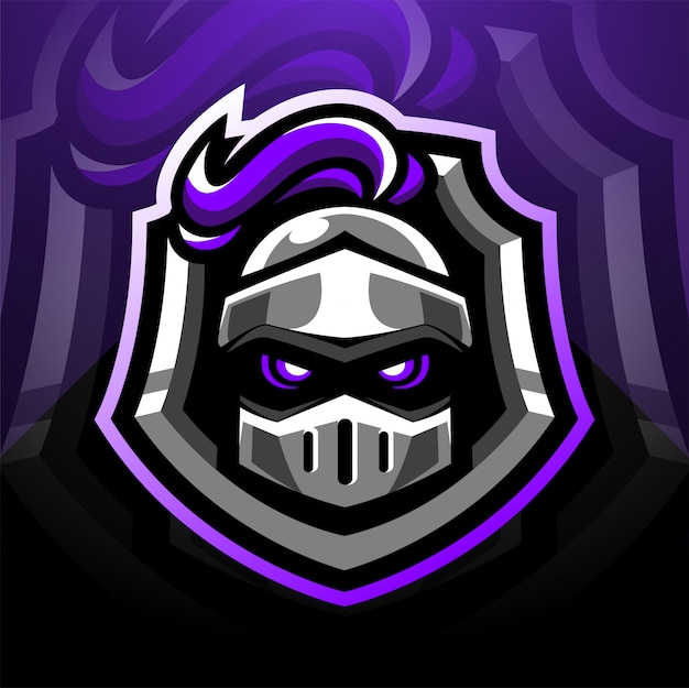 Création de logo de mascotte Guardian Head Esports