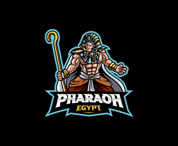 Création De Logo De Mascotte De Pharaon