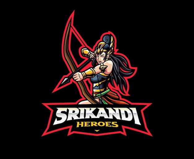 Création De Logo De Mascotte Srikandi