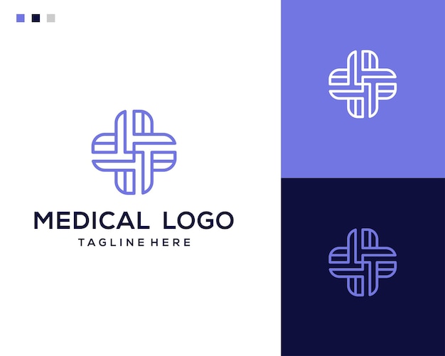 Création De Logo Médical Art Simple Ligne