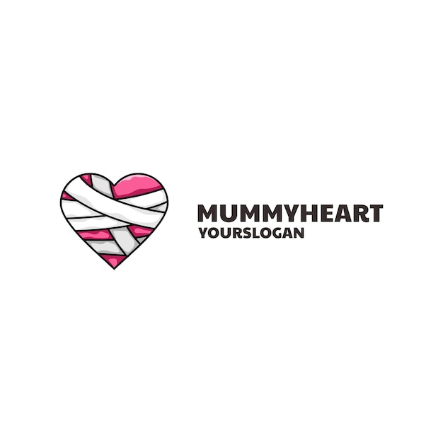 Création De Logo Mignon Coeur De Maman