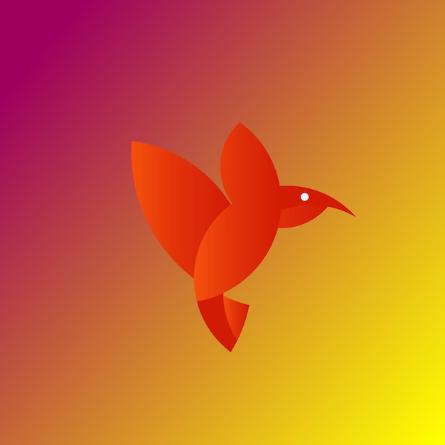 création de logo oiseau avec modèle vectoriel gratuit