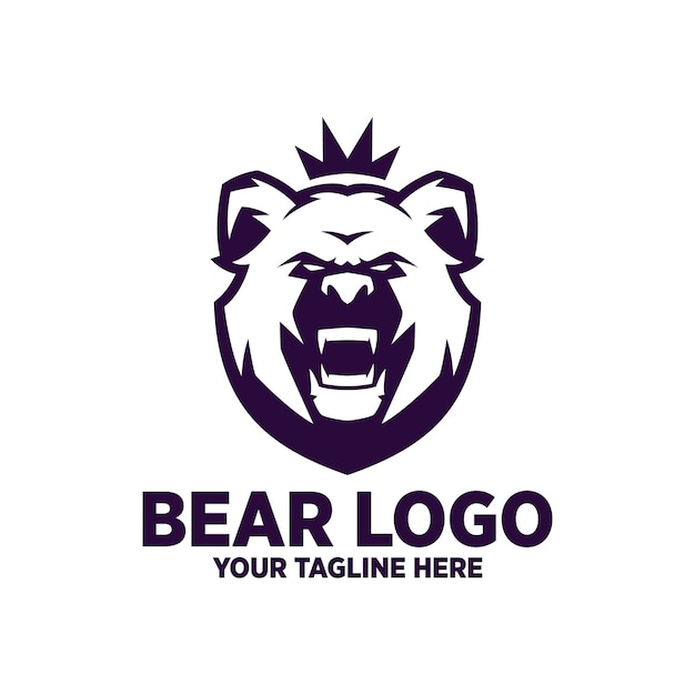 Création De Logo D'ours