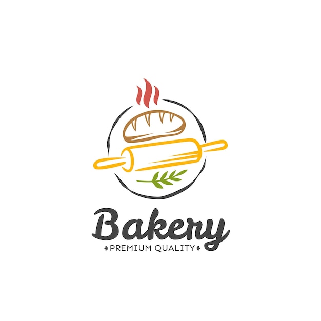 Création De Logo De Pain Et De Boulangerie Moderne