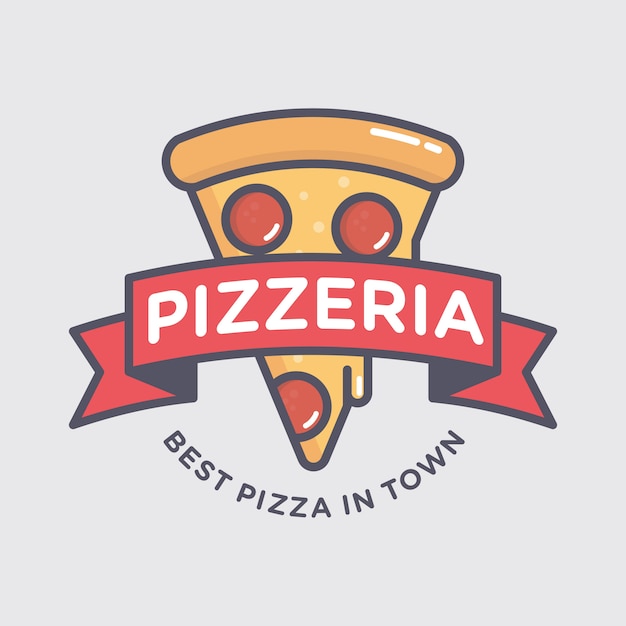 Création De Logo De Pizza