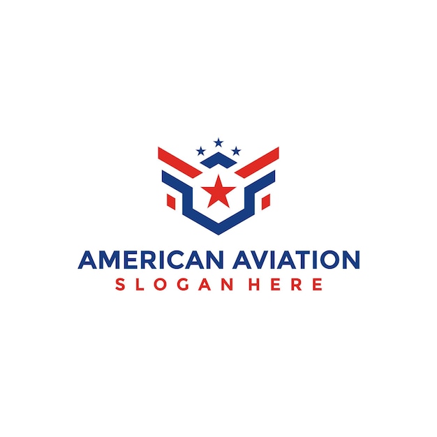 Création De Logo Pour Le Collège D'aviation Américain