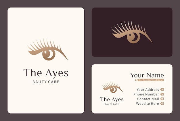 Création De Logo Pour Les Yeux De Beauté Pour Salon, Relooking, Maquillage.