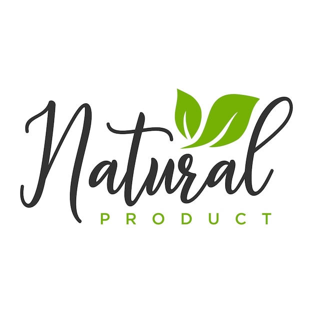 Création De Logo De Produit Naturel