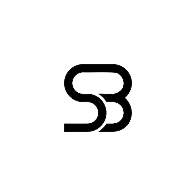 Vecteur création de logo sb