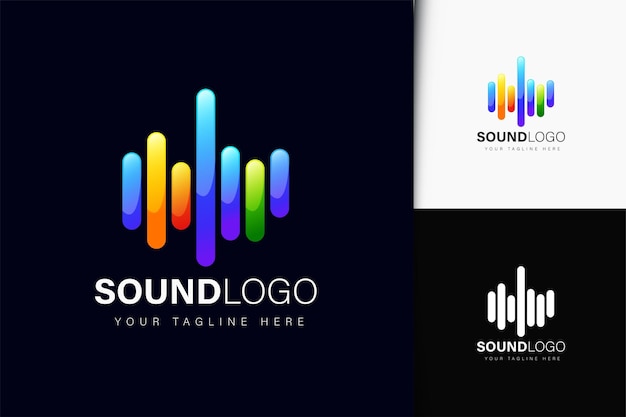 Création De Logo Sonore Avec Dégradé