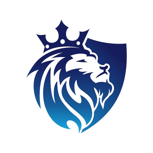 Création De Logo Tête De Roi Lion