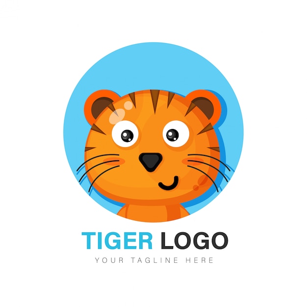 Création De Logo De Tigre Mignon