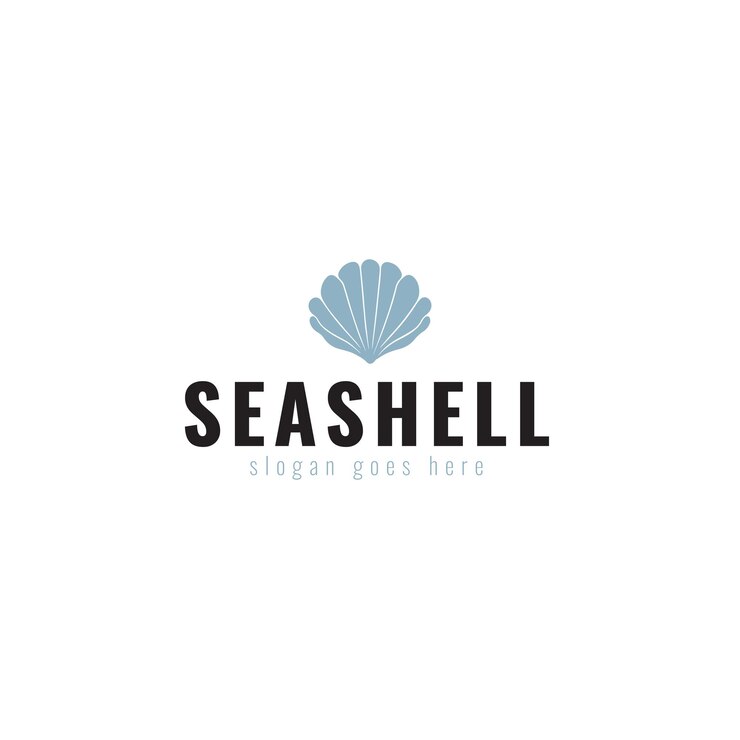 Création de logo vectoriel coquillage