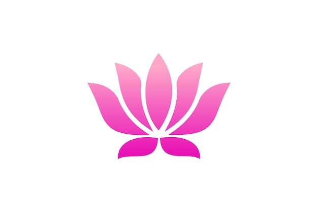 Création de logo vectoriel fleur de lotus