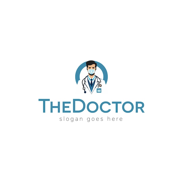 Création de logo vectoriel médecin